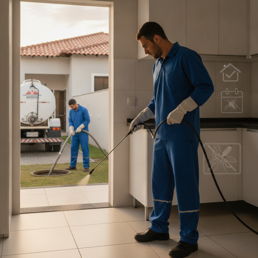 Com Que Frequência Fazer Dedetização Residencial em Goiânia