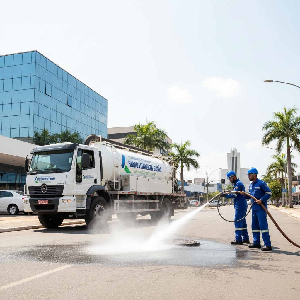 Como Funciona Hidrojateamento de Esgoto em Goiânia: Guia 2024