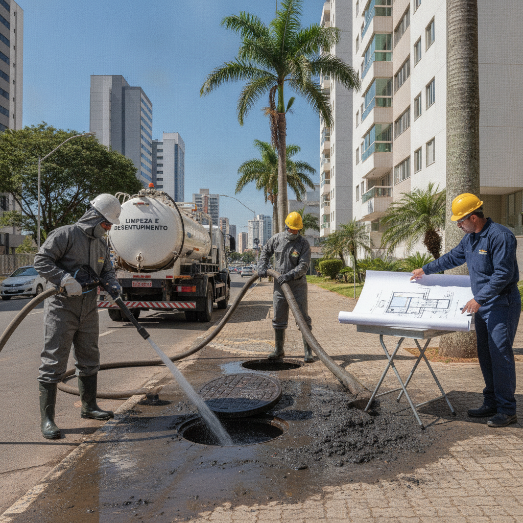 O Que é Desentupimento de Esgoto em Goiânia?