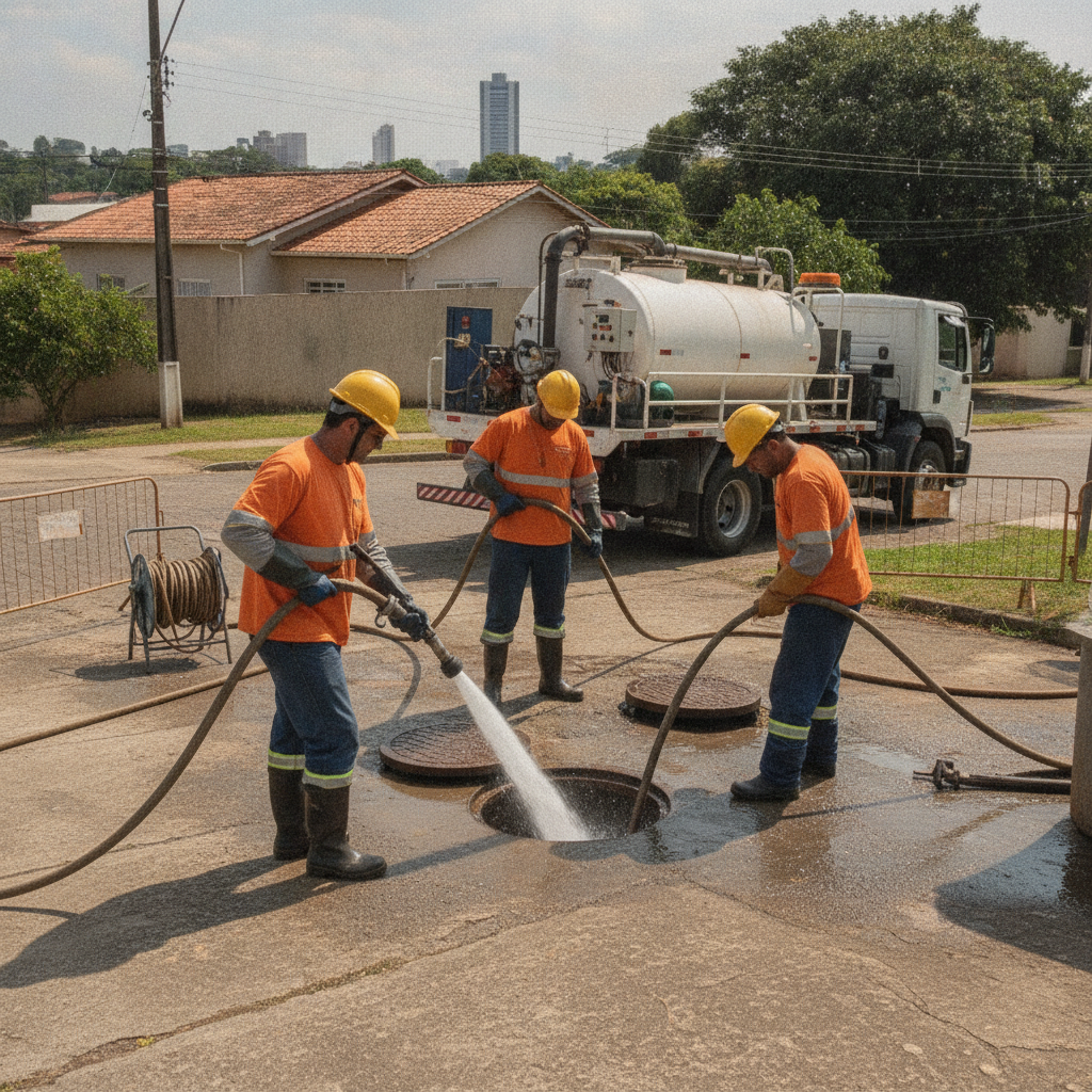 O Que É Hidrojateamento e Para Que Serve em Goiânia