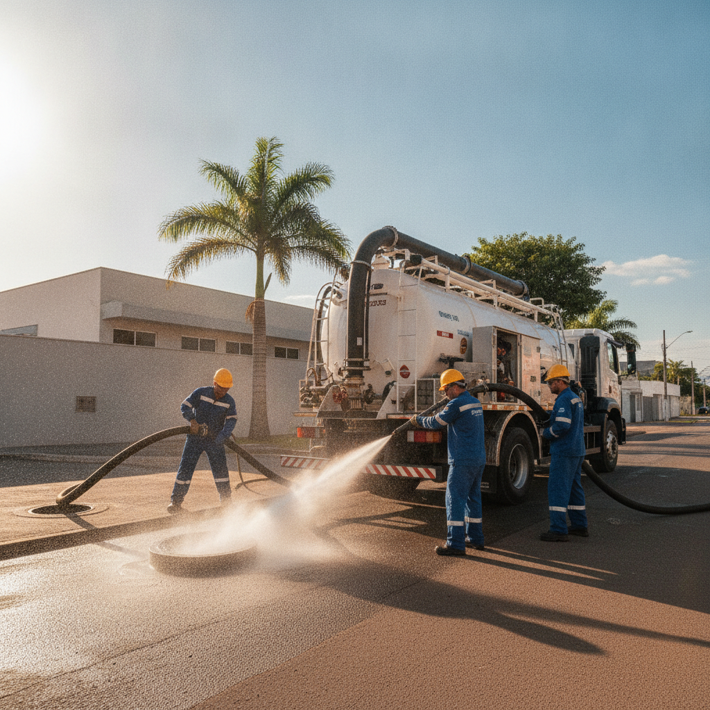 O Que É Hidrojateamento e Para Que Serve em Goiânia