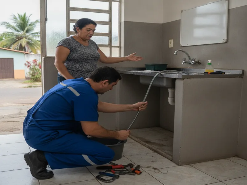 O Que Fazer Quando o Ralo da Pia Não Escoa em Goiânia