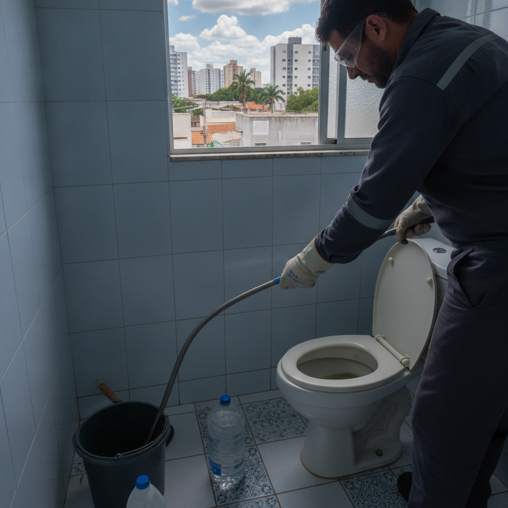 O Que Fazer Quando o Vaso Sanitário Entope em Goiânia