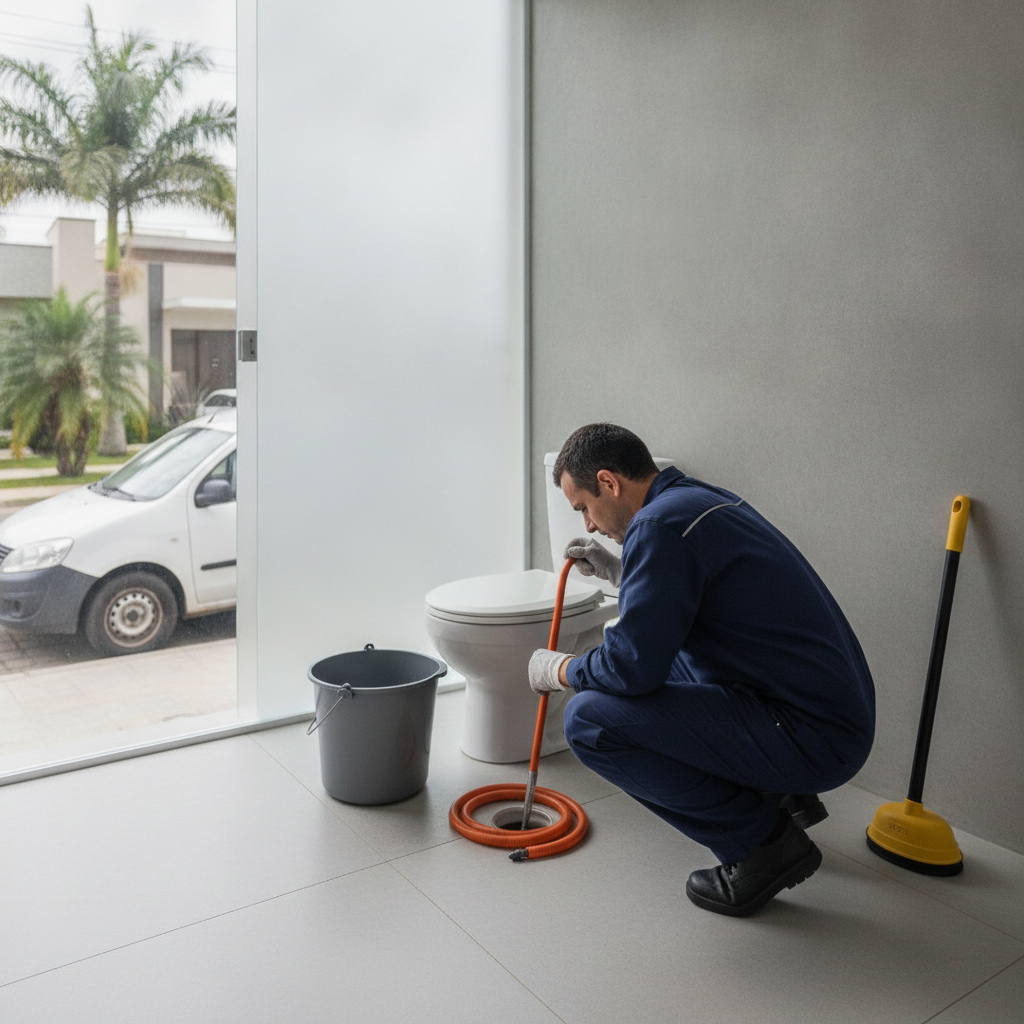 O Que Fazer Quando o Vaso Sanitário Entope em Goiânia