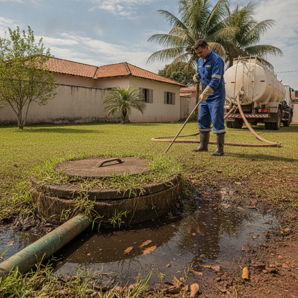 O Que Fazer Quando Tanque Séptico Enche Rápido em Goiânia