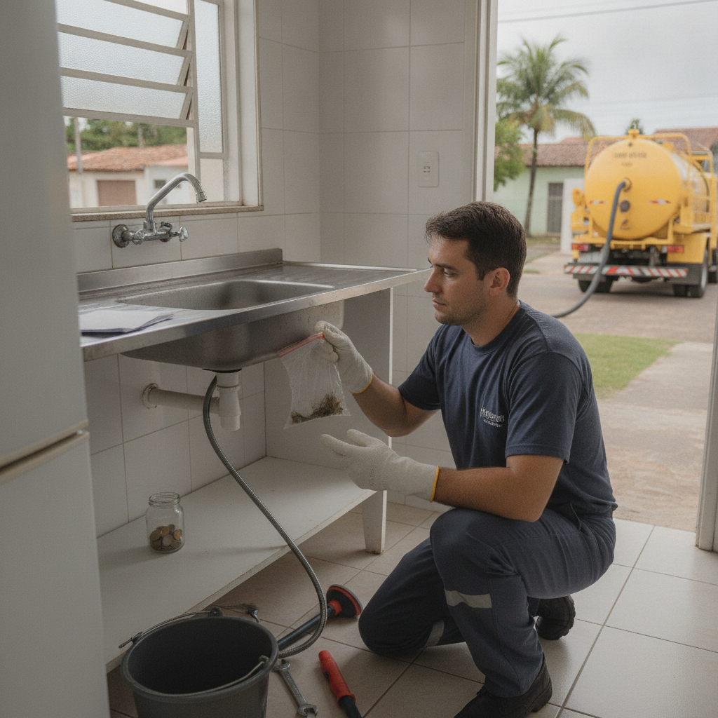 Quanto Custa Desentupimento de Pia em Goiânia?