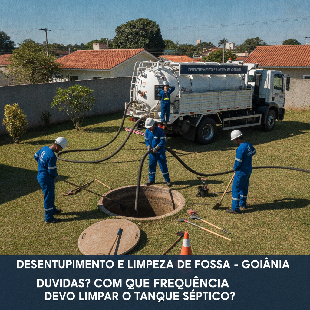 Quanto Custa Limpar Tanque Séptico em Goiânia?