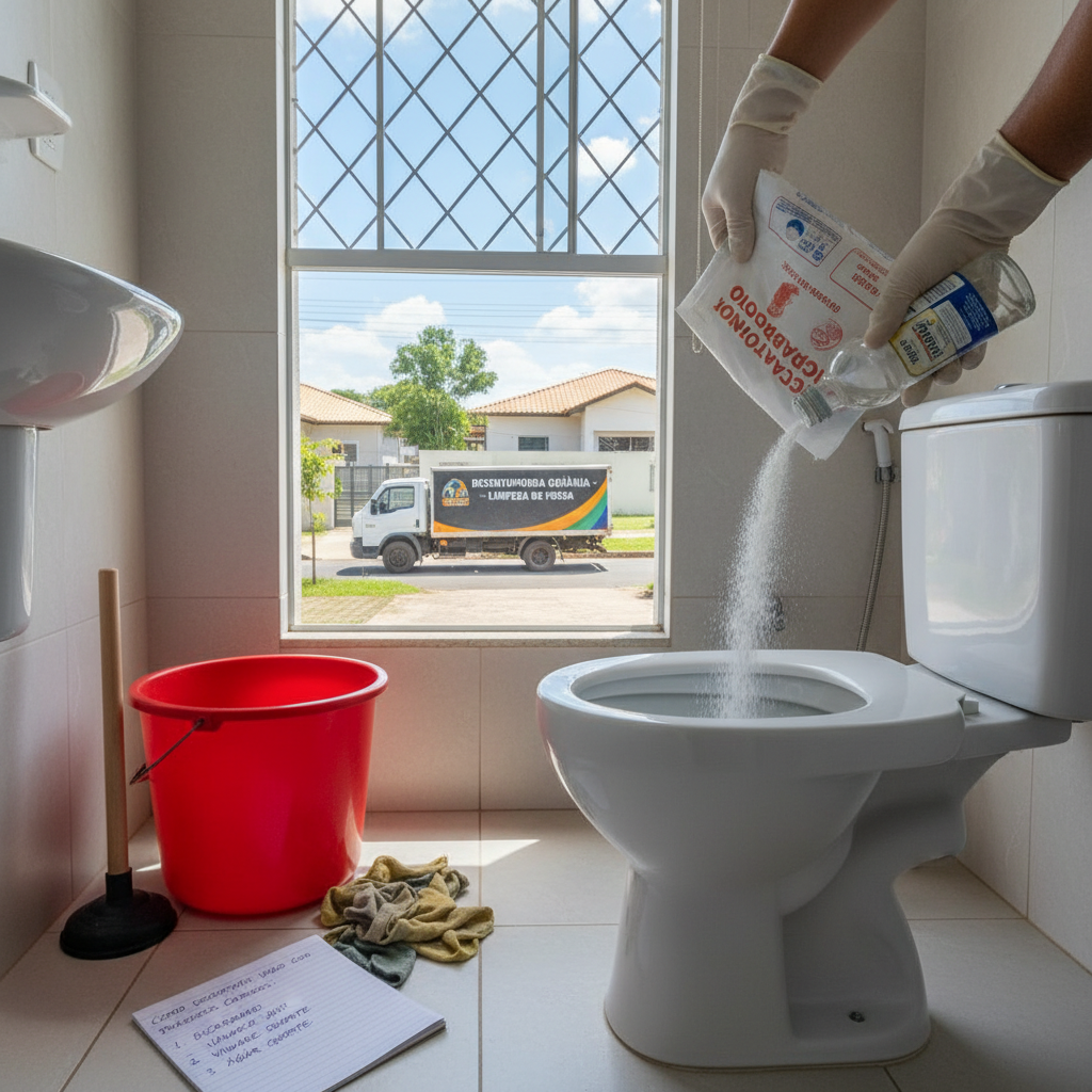 Como Desentupir Vaso Sanitário em Goiânia: Dicas Caseiras