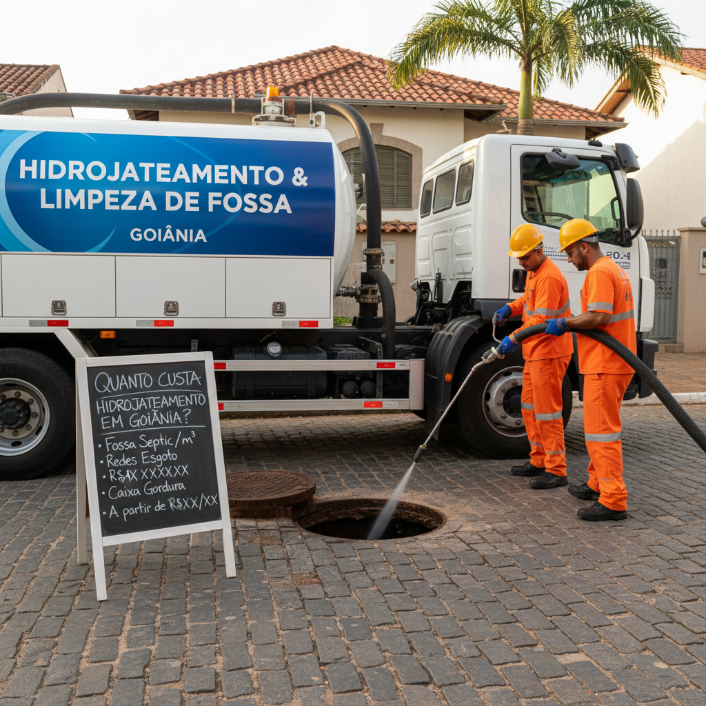 Como Fazer Hidrojateamento em Goiânia: Benefícios e Custos