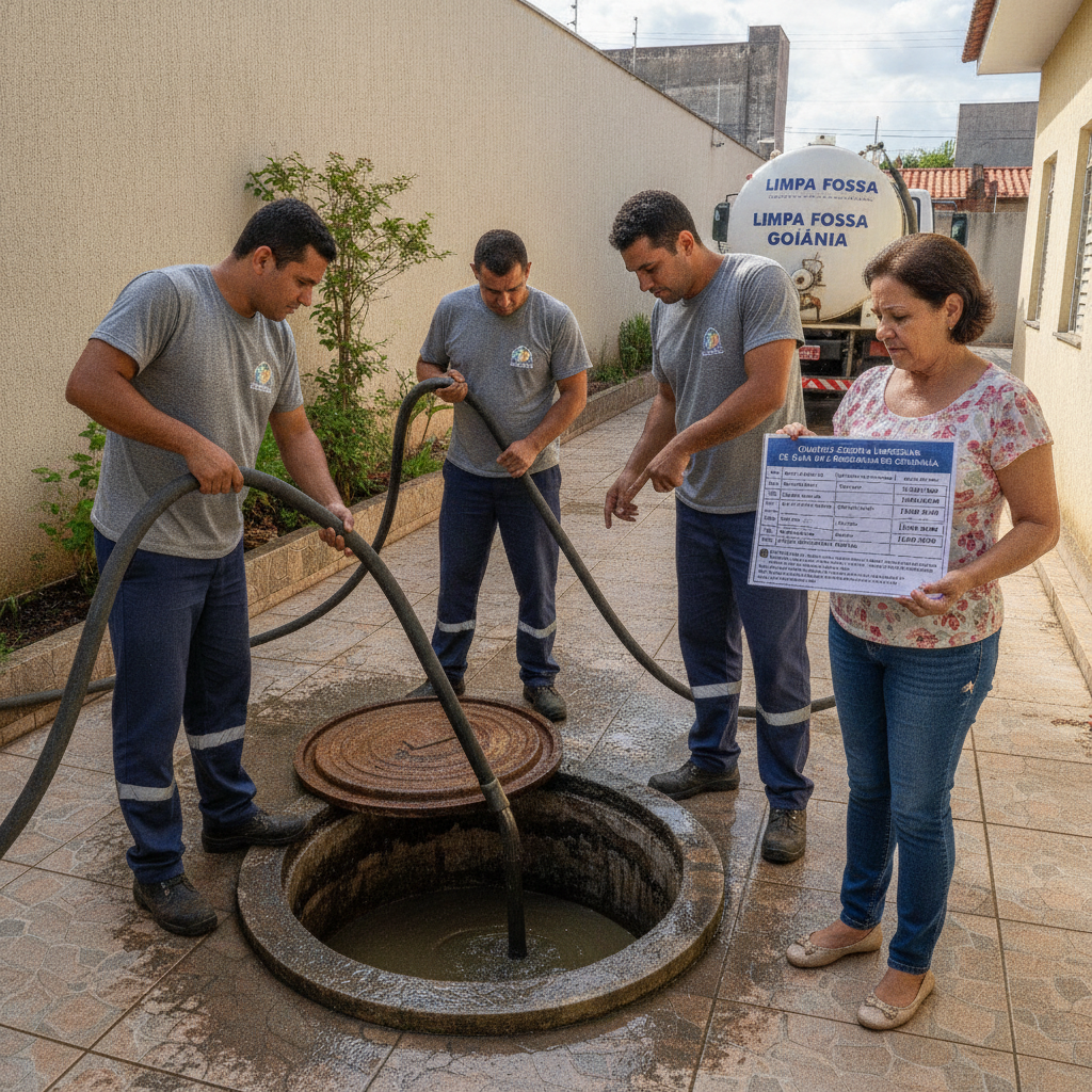 Como Funciona Limpeza de Caixa de Gordura em Goiânia