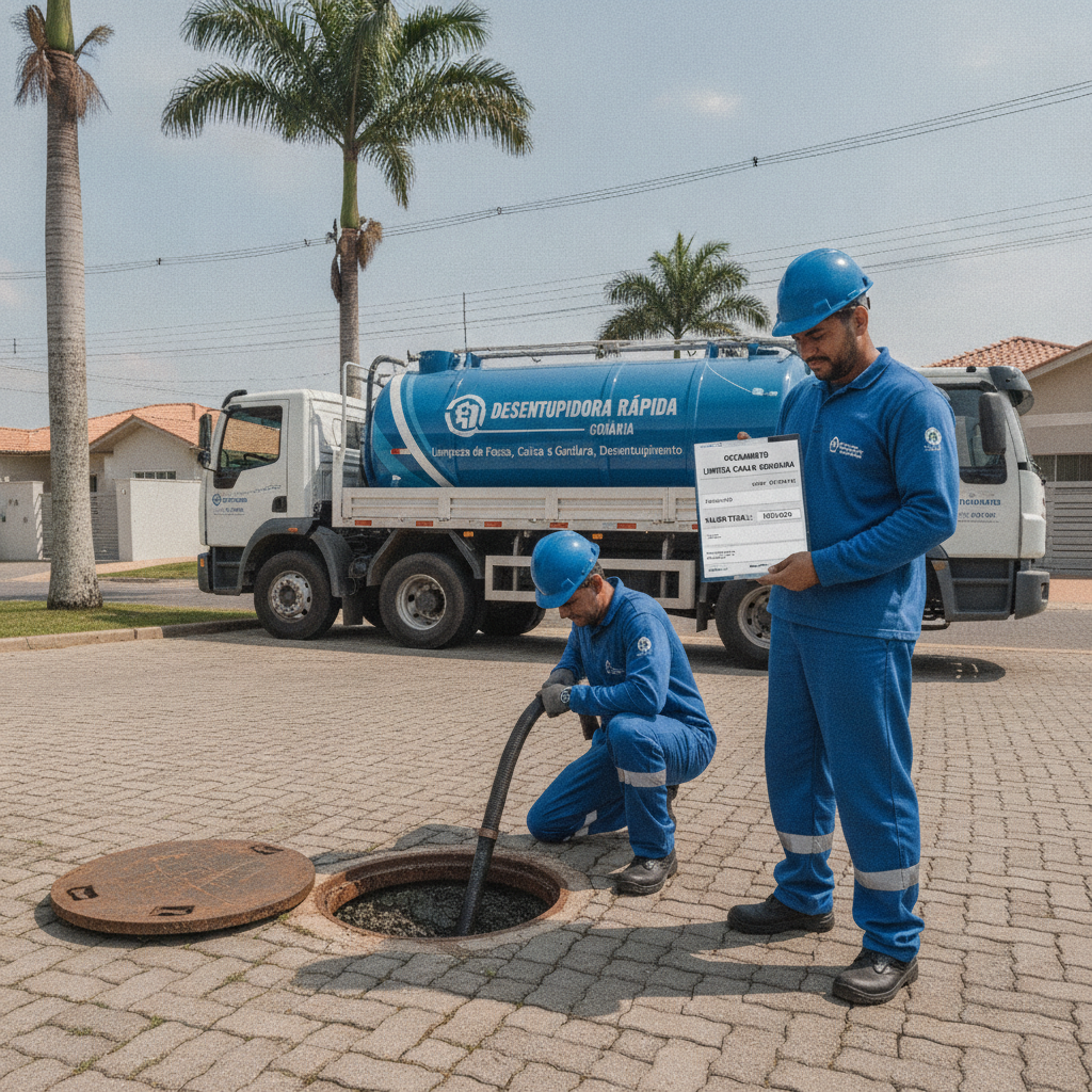 Como Limpar Caixa de Gordura em Goiânia