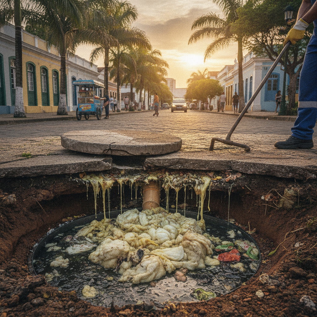 O Que Causa Entupimento de Caixa de Gordura em Goiânia