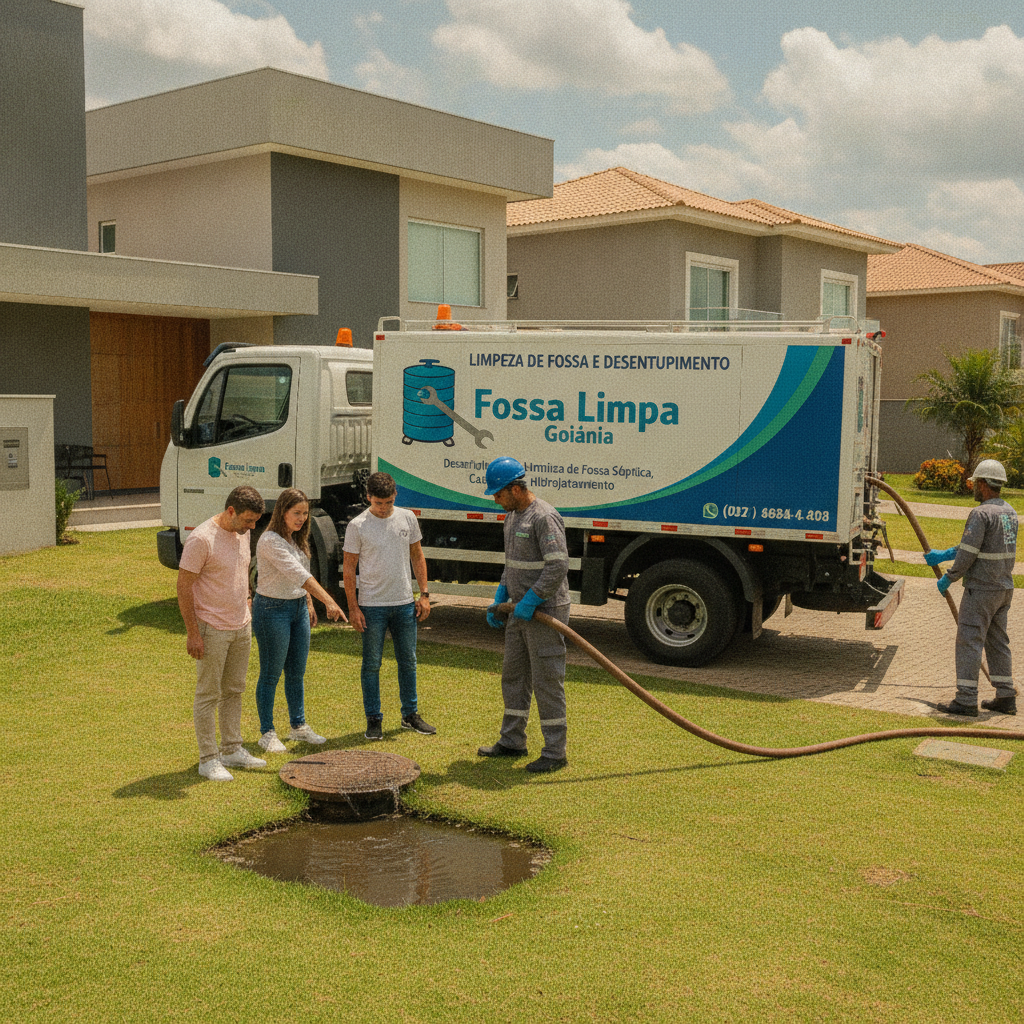 Quando Chamar Empresa de Limpeza de Fossa em Goiânia
