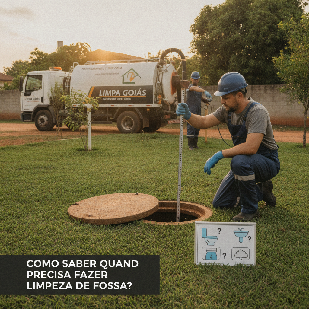 Quando Chamar Empresa de Limpeza de Fossa em Goiânia